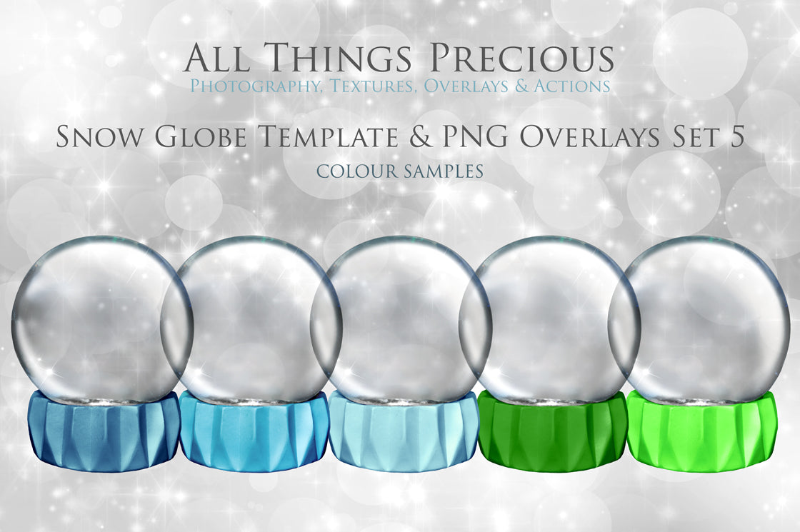 Digital Snow Globe Clipart with Overlays and a PSD Template included in the set.The globe is transparent, perfect to add your own images and retain the see through effect. Photoshop Photography Background. Printable, Editable for Christmas with Frozen Winter Theme. Clear Glass graphic effects. ATP Textures